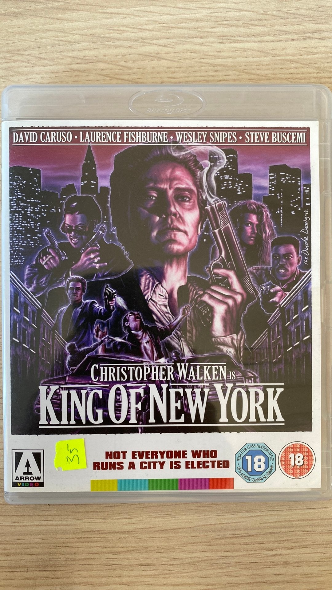 King of new york blu ray, Cd's en Dvd's, Blu-ray, Ophalen of Verzenden, Zo goed als nieuw, Thrillers en Misdaad