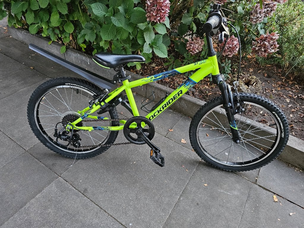 Btwin Rockrider ST500 20 inch 6 ver Heel weinig gebruikt, Ophalen, Zo goed als nieuw, 20 inch, Versnellingen