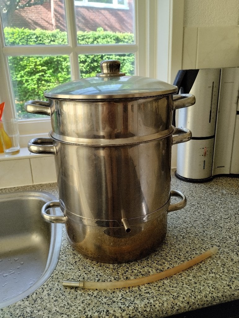 sap pan, Huis en Inrichting, Keuken | Potten en Pannen, Ophalen, Gebruikt, Overige typen, Rvs
