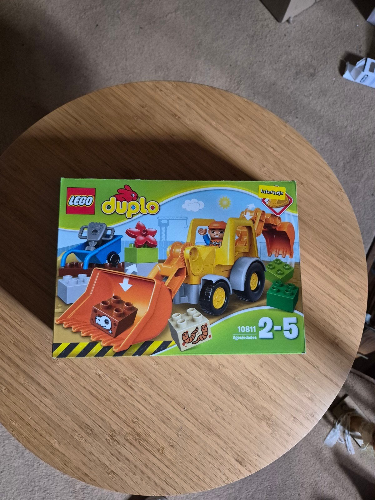 Lego Duplo Graafmachine 10811 - Complete set, Overige thema's, Ophalen of Verzenden, Zo goed als nieuw, Compleet