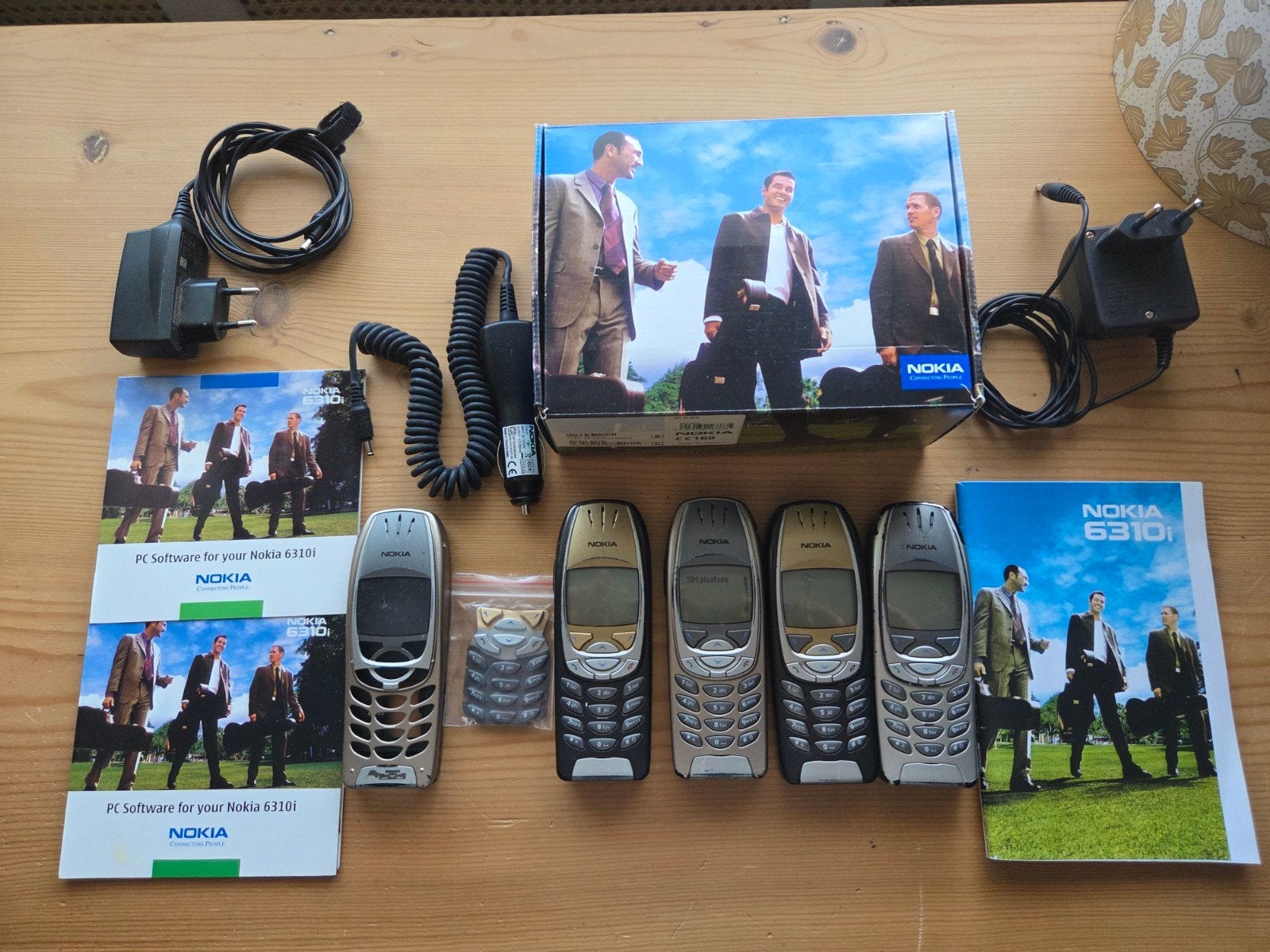 Nokia 6310i toestellen, Ophalen, Gebruikt
