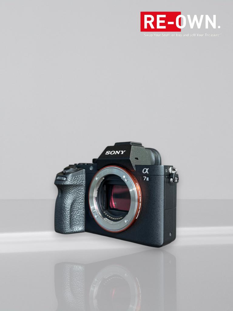 Sony A7II / A7 II nette staat+doos+extra batterij+dual lader, ., Ophalen of Verzenden, Zo goed als nieuw, Sony