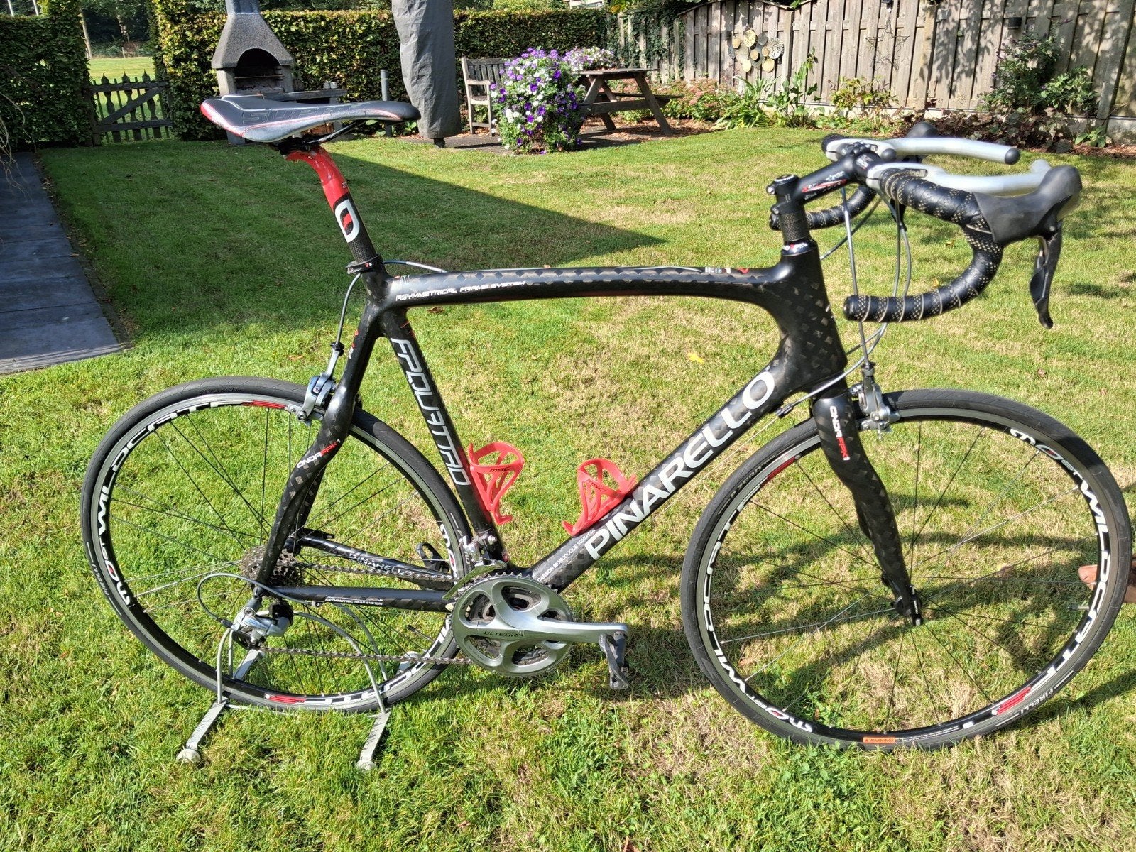 Pinarello FP Quattro racefiets - frame 59,5cm, Gebruikt, Carbon, 57 tot 61 cm, Meer dan 20 versnellingen