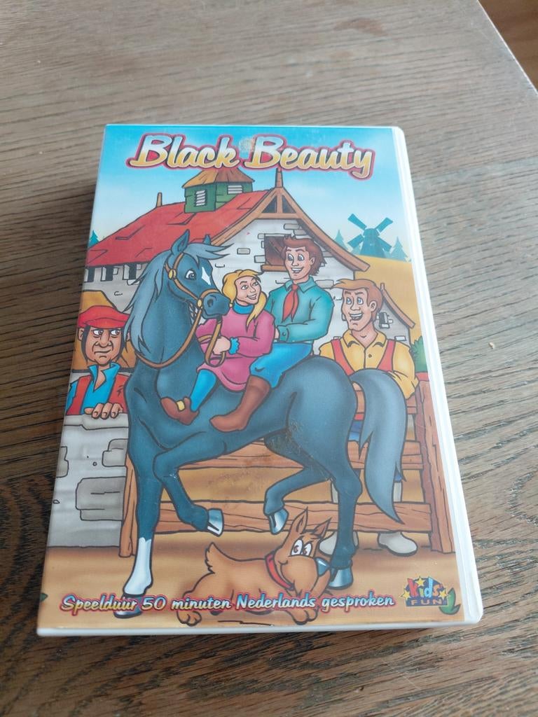Black Beauty tekenfilm videoband., Cd's en Dvd's, VHS | Kinderen en Jeugd, Alle leeftijden, Ophalen of Verzenden, Gebruikt, Tekenfilms en Animatie