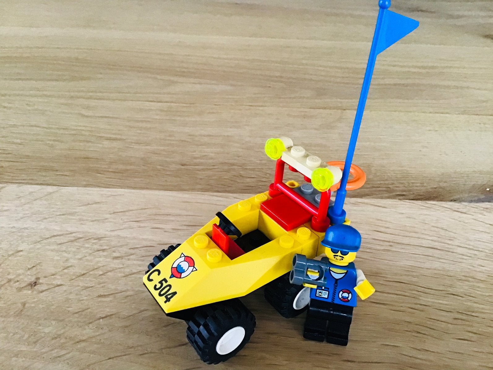 LEGO city 6437, coast guard beach buggy, compleet en ZGAN, City, Lego, Compleet, Ophalen of Verzenden