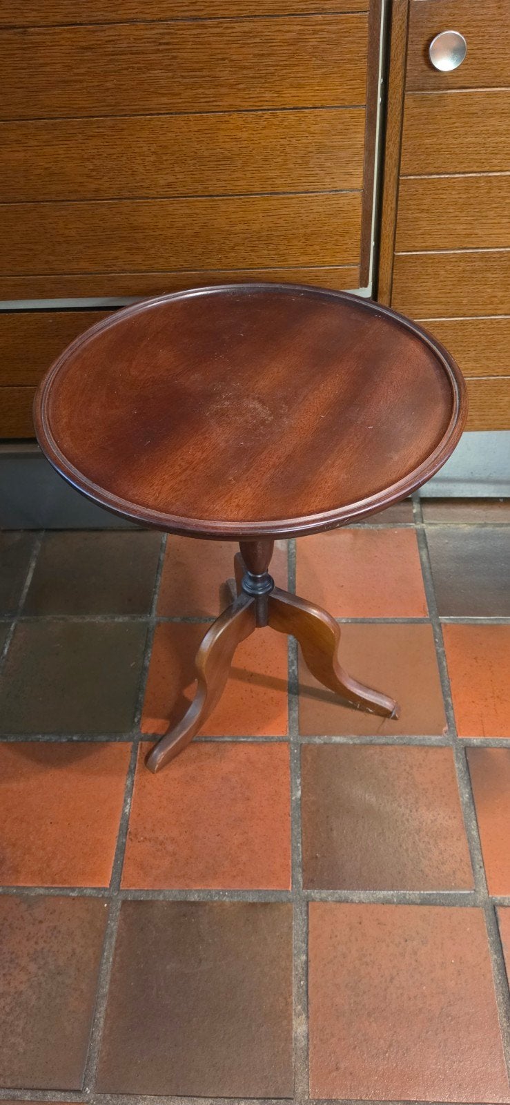 Antieke houten bijzettafel, Antiek en Kunst, Ophalen