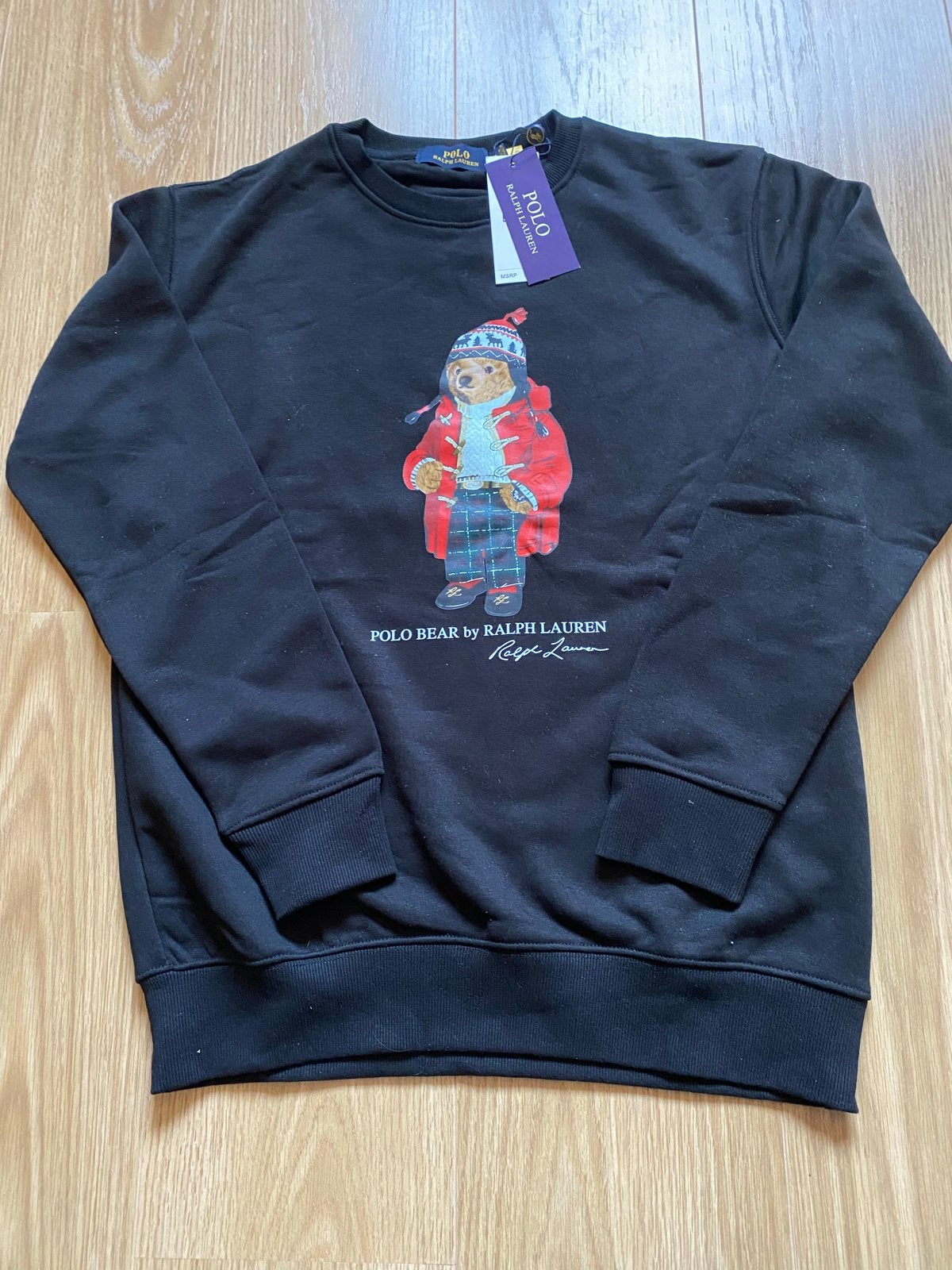 Ralph Lauren Polo Bear Sweater Maat S, Ophalen of Verzenden, Nieuw, Maat 46 (S) of kleiner, Zwart