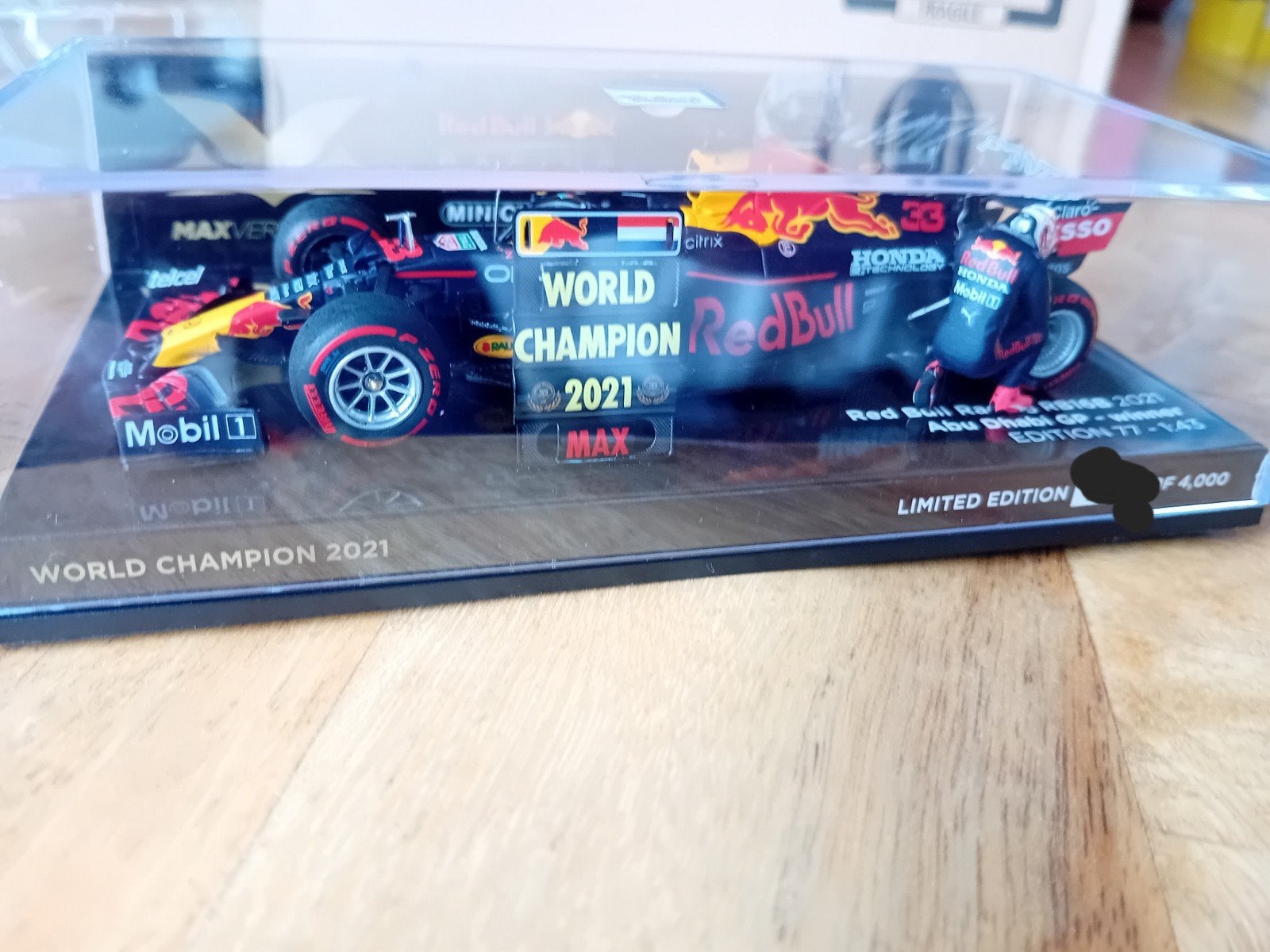 max Verstappen 1/43 wk auto 2021, Verzamelen, Ophalen of Verzenden, Zo goed als nieuw, Formule 1