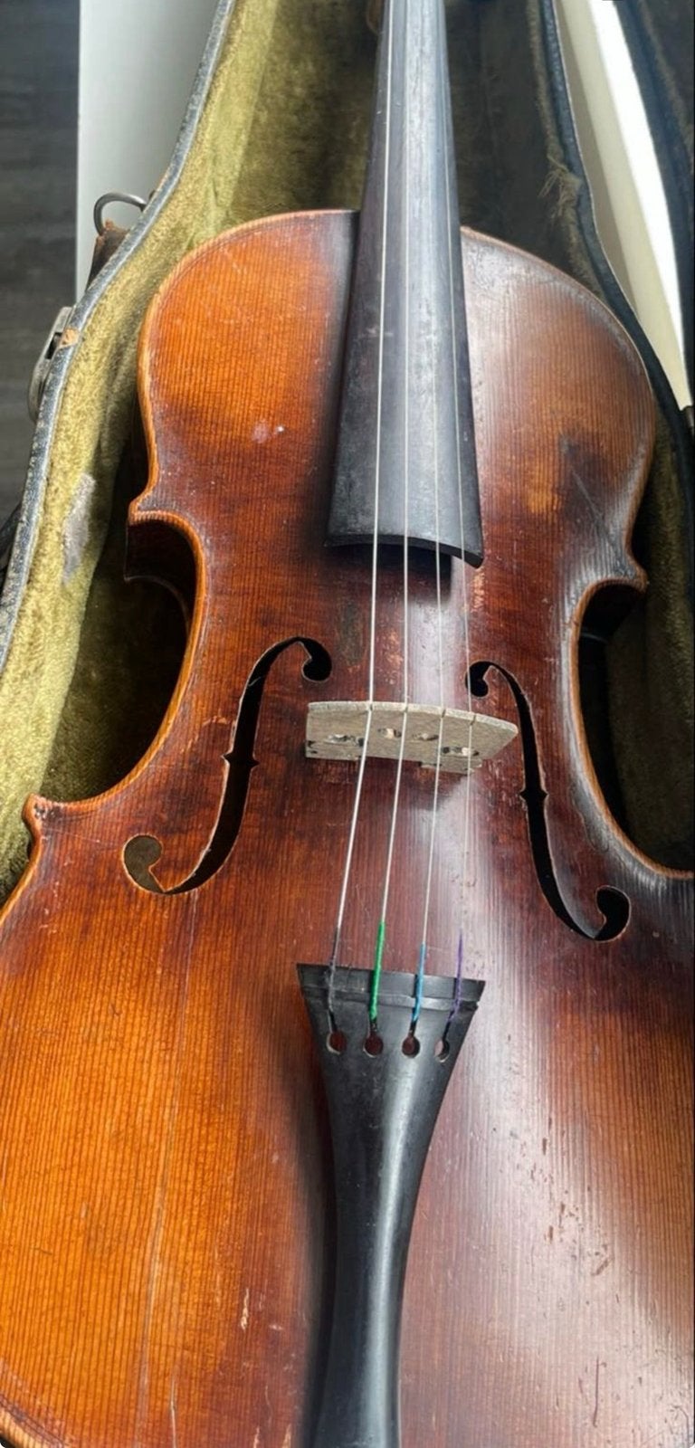 Antieke 4/4 Viool van Opa - Unieke Klank & Historie, Muziek en Instrumenten, Strijkinstrumenten | Violen en Altviolen, Gebruikt