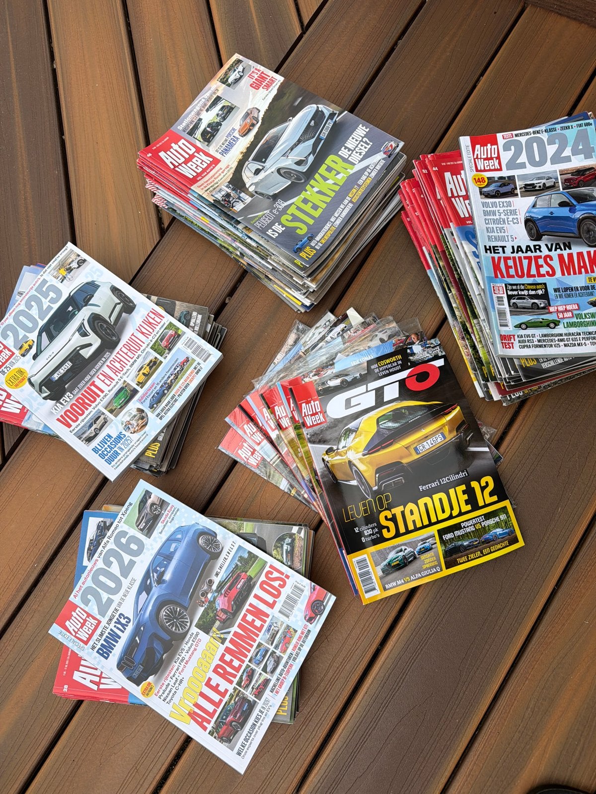 Grote collectie AutoWeek & GTO bladen 2023-2026 + specials, Ophalen, Gelezen, Overige typen