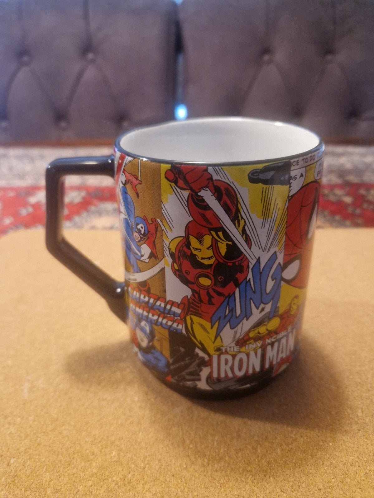 Disneyland Parijs marvel Comic mok in nieuw staat, Ophalen of Verzenden, Overige figuren, Zo goed als nieuw, Servies