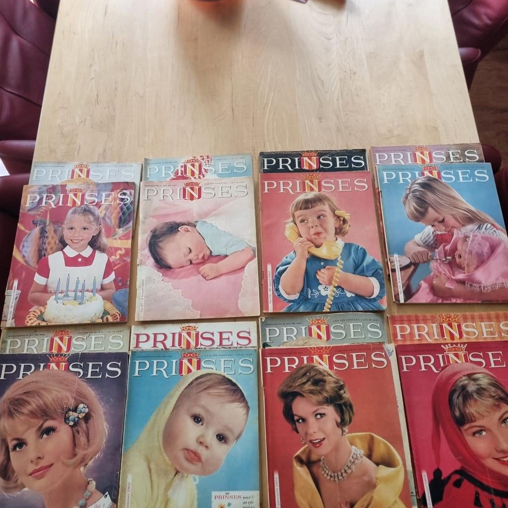 Prinses Tijdschriften - Vintage Collectie Jaren '60, Ophalen of Verzenden, Gelezen, Overige typen