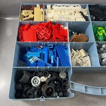 Koffer vol met LEGO | verschillende bouwpakketten | bieden, Kinderen en Baby's, Gebruikt, Lego, Ophalen of Verzenden, Losse stenen