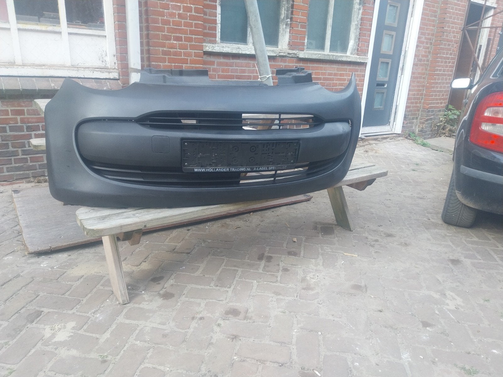 Bumper Citroën C1 - Zo goed als nieuw, gespoten, Gebruikt, Citroën, Voor, Ophalen of Verzenden