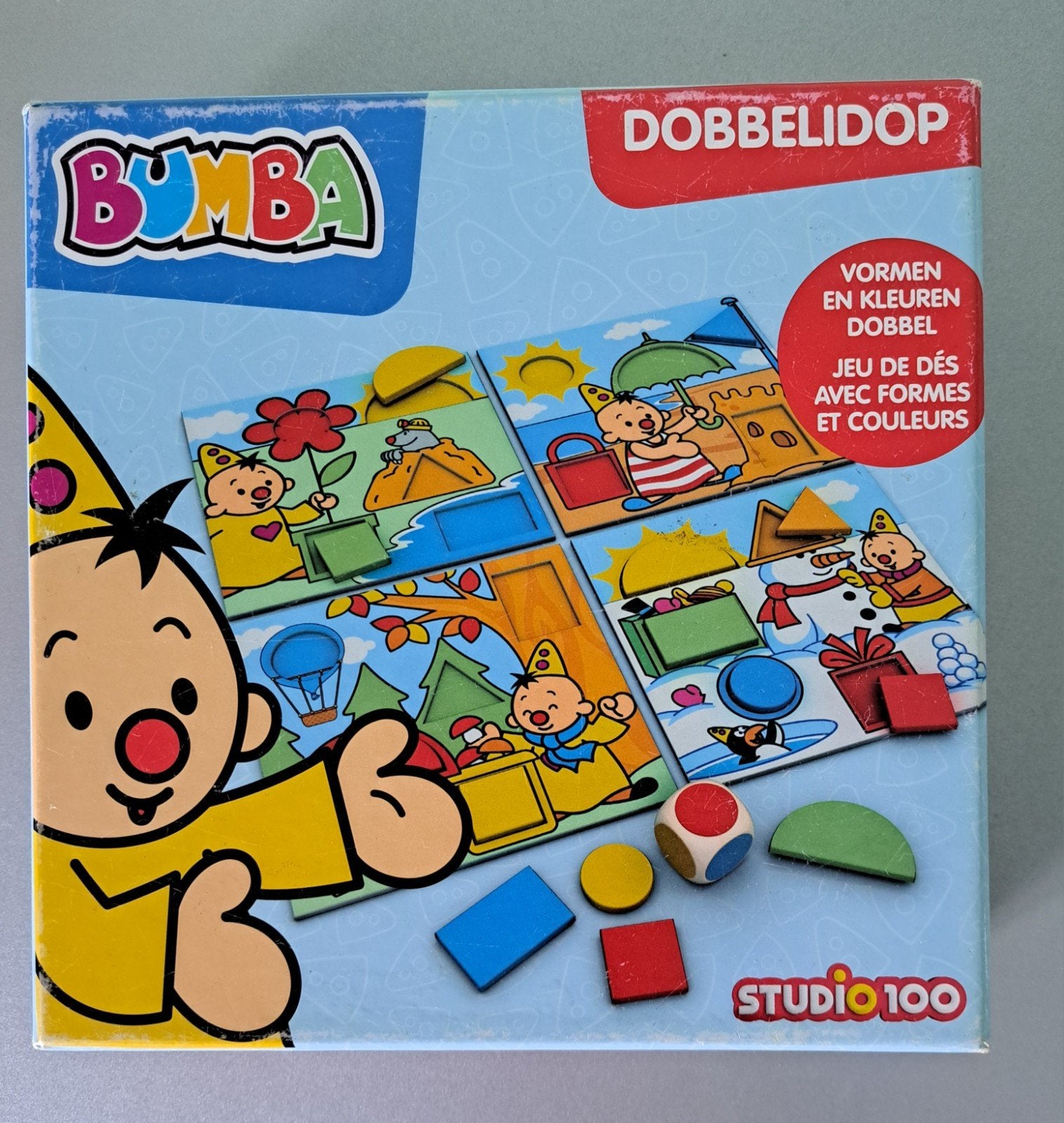 Bumba DobbiDop. Leerzaam  ,vormen en kleuren, Kinderen en Baby's, Ophalen, Zo goed als nieuw