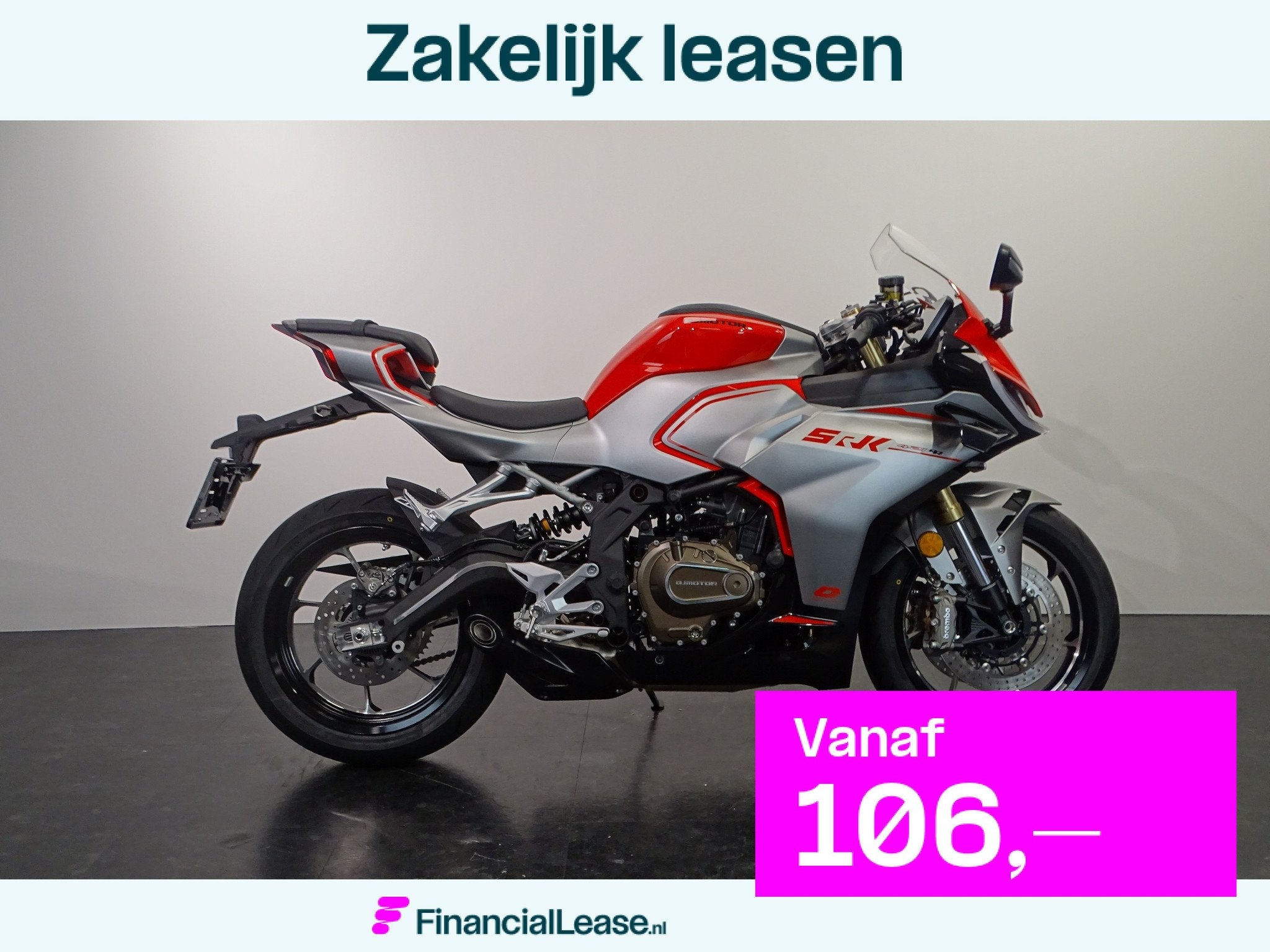 QJMOTOR SRK 421 RR, Bedrijf, Super Sport, Meer dan 35 kW, QJMOTOR