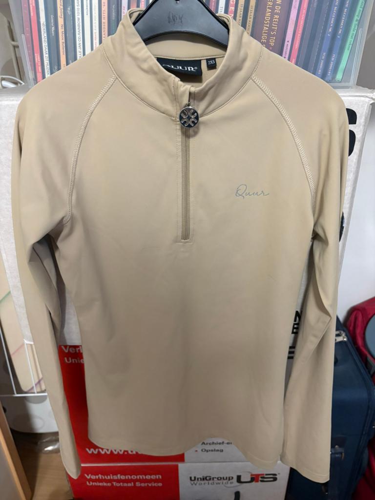 Rijshirt van Quur mt xxs, Dieren en Toebehoren, Paardrijkleding, Ophalen, Zo goed als nieuw, Overige soorten, Bovenkleding