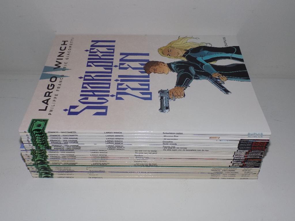 Largo Winch ~ Complete serie 1 t/m 22, Boeken, Stripboeken, Zo goed als nieuw, Complete serie of reeks, Ophalen of Verzenden