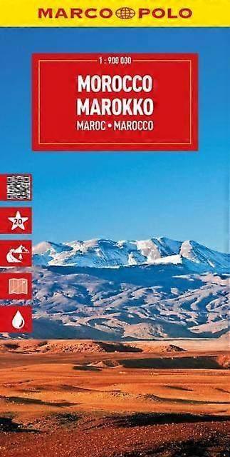 Wegenkaart Marokko, Overige gebieden, 2000 tot heden, Marco Polo, Ophalen of Verzenden