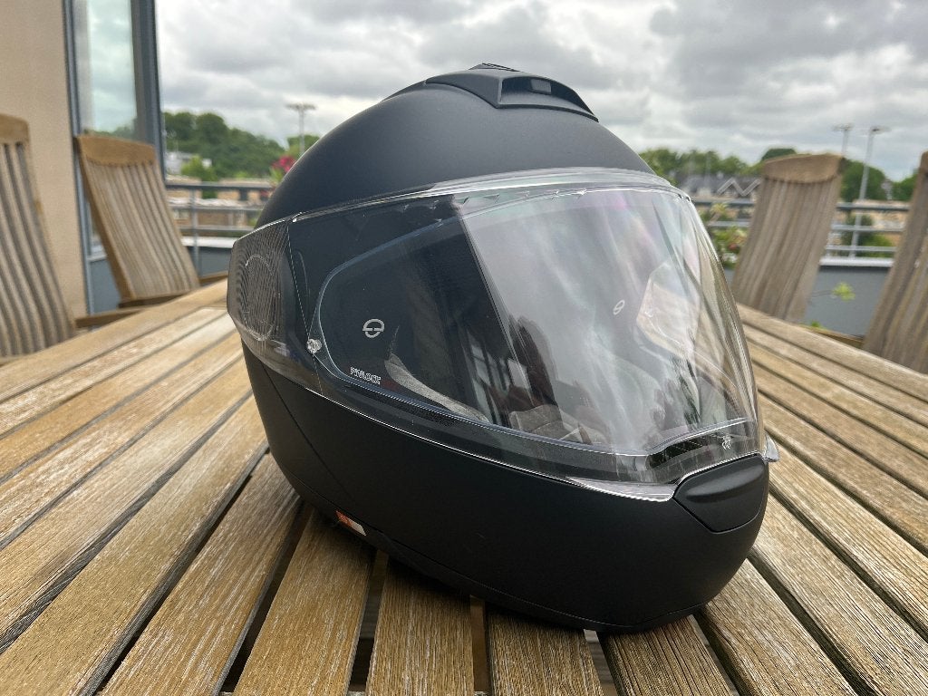 Schuberth C4 Pro motorhelm XL = 60/61 + SC1 Adv. comm. set, Overige merken, Systeemhelm, Heren, XL