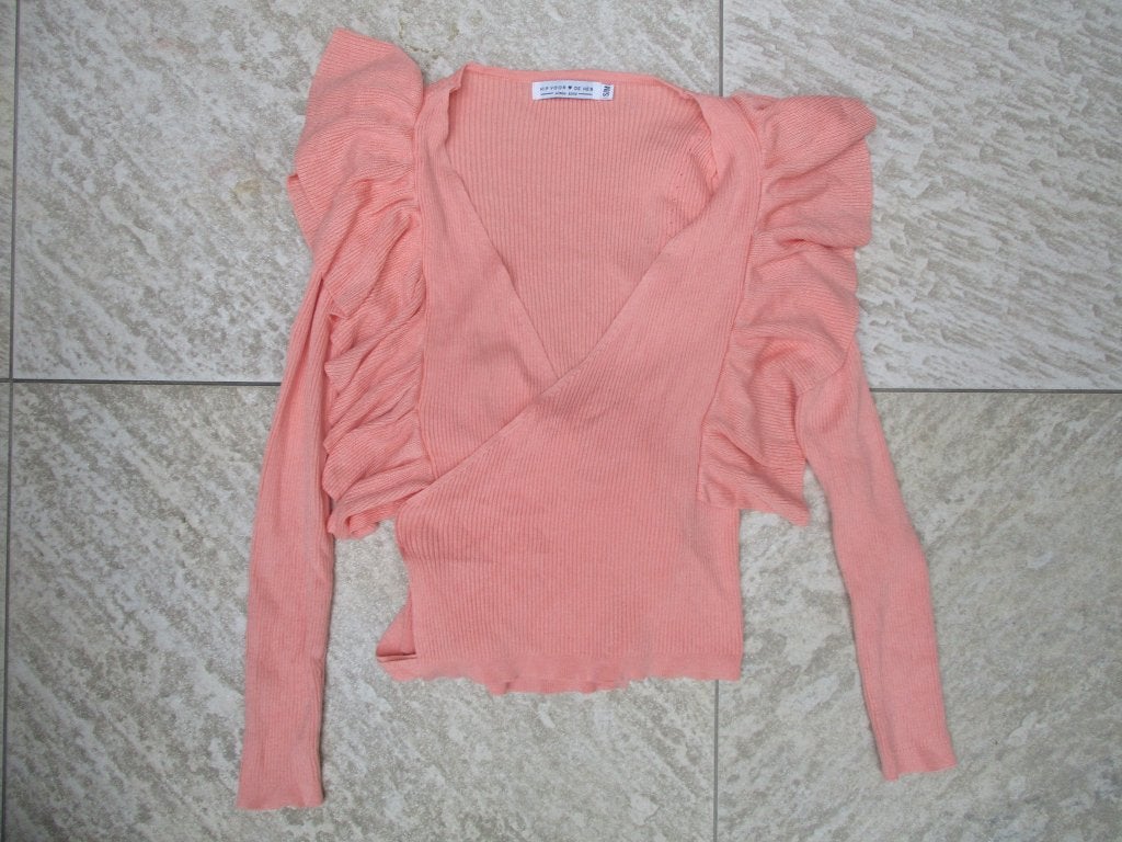Hip voor de Heb vest roze maat 36 / 38 overslagvestje, Ophalen of Verzenden, Zo goed als nieuw, Roze, Maat 36 (S)