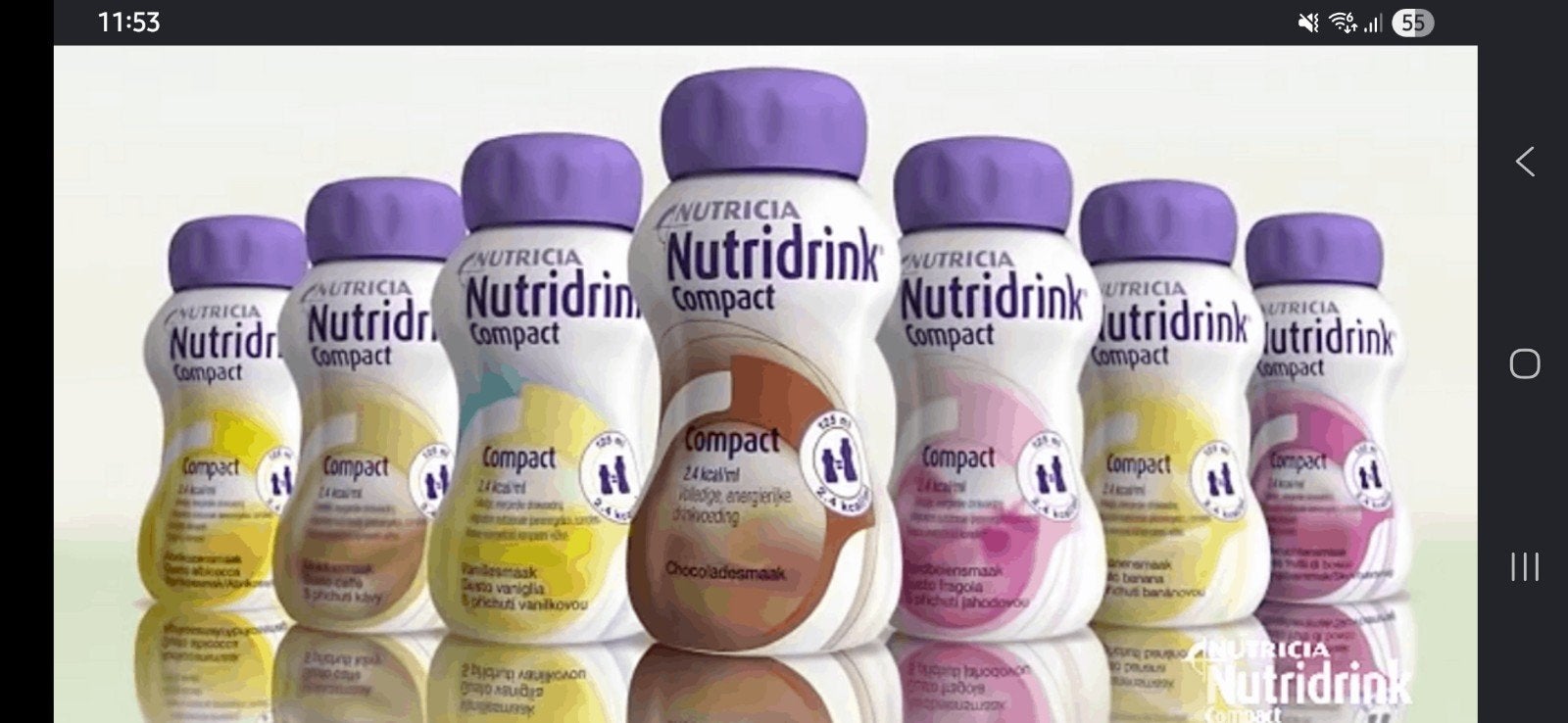nutricia nutridrink compact 120 flesjes, Ophalen