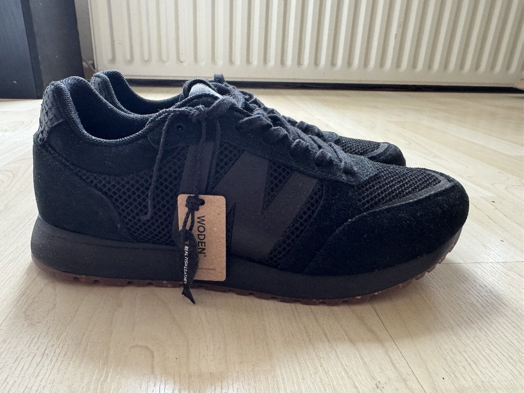 woden sneakers nieuw mt 40, Verzenden, Zwart, Nieuw, Sneakers of Gympen