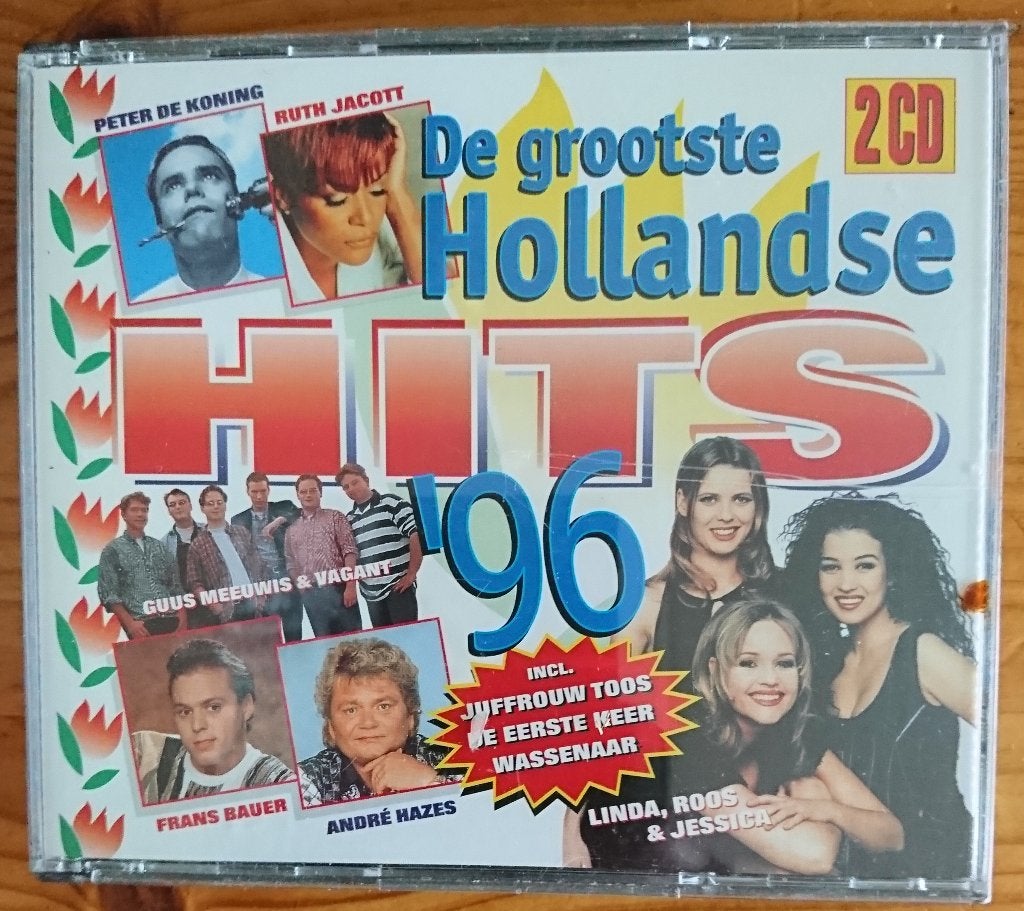 De Grootste Hollandse Hits - 96, Cd's en Dvd's, Verzenden, Zo goed als nieuw