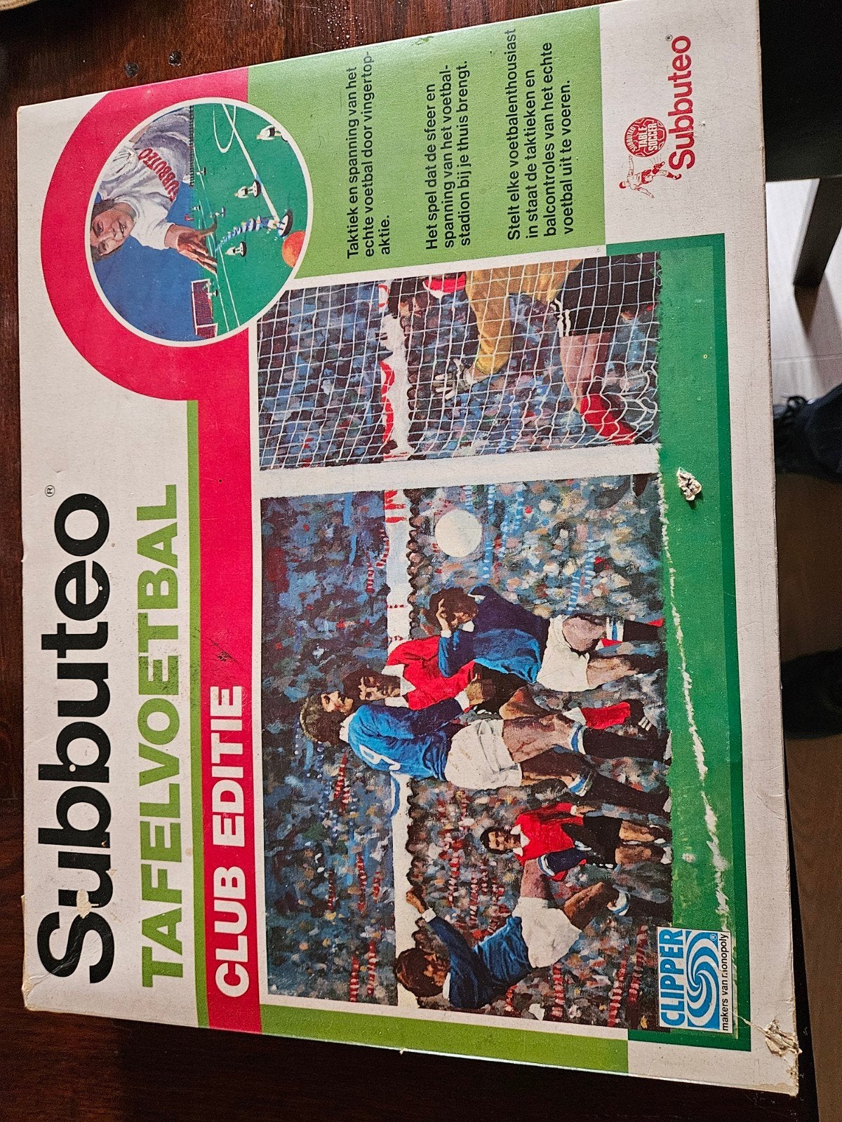 Subbuteo Tafelvoetbal Club Editie met accessoires, Ophalen of Verzenden, Gebruikt, Buitenlandse clubs