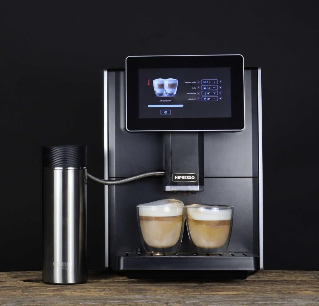 Hipresso DP2002 met Hipresso melkkan NIEUW!, Witgoed en Apparatuur, Koffiezetapparaten, Nieuw, Gemalen koffie, Koffiebonen, Espresso apparaat