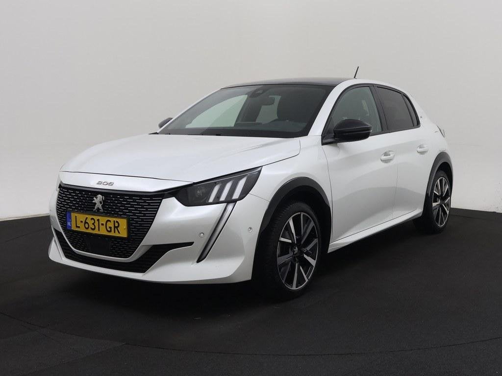 Peugeot 208 1.2T 100pk GT Pano/Nav/Camera/Ecc/H.Leder/Keyles, Voorwielaandrijving, 101 pk, Gebruikt, Euro 6