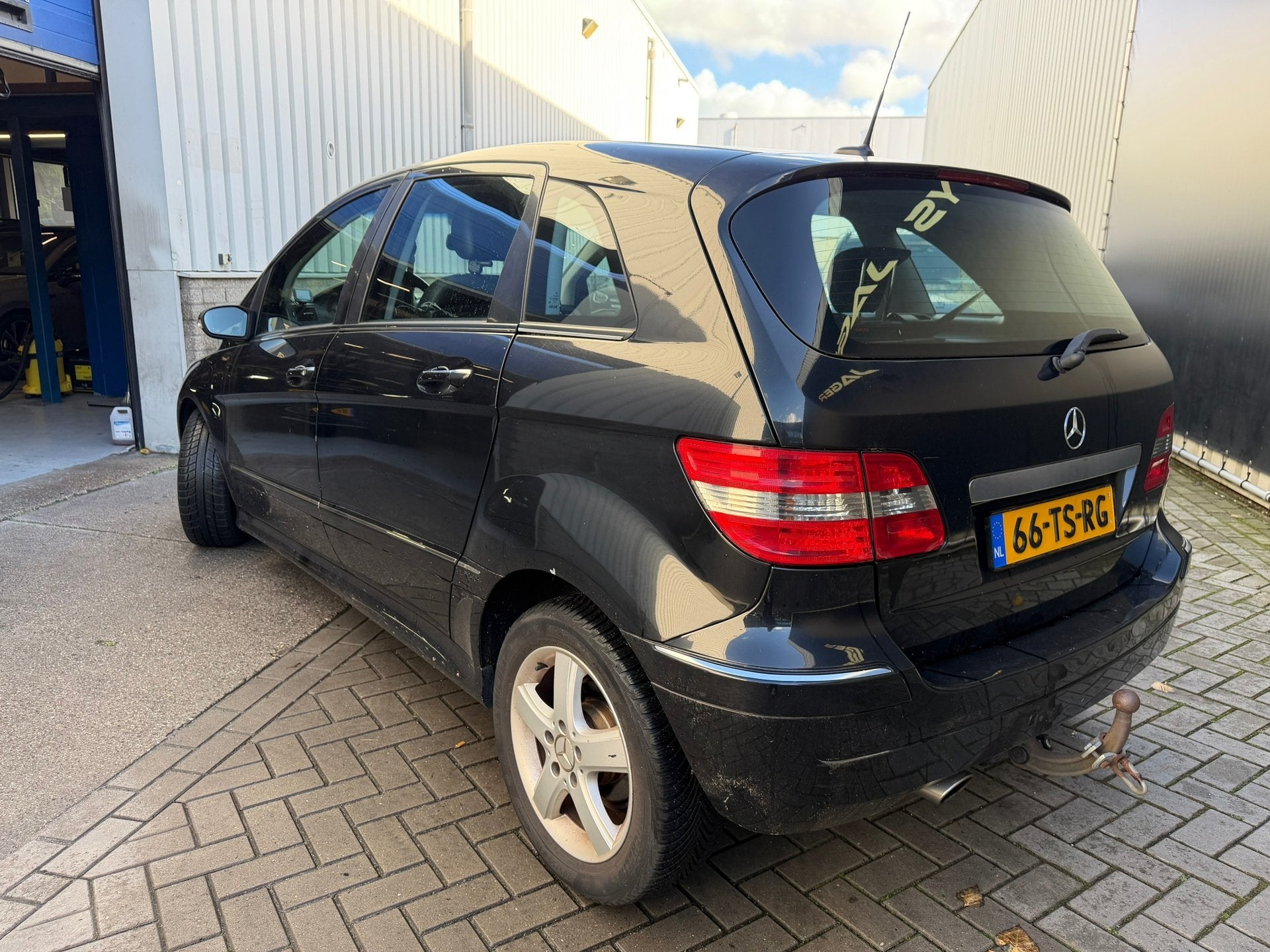 Mercedes-Benz B-klasse 170 Automaat NL auto NAP., Gebruikt, Zwart, 4 cilinders, Zwart