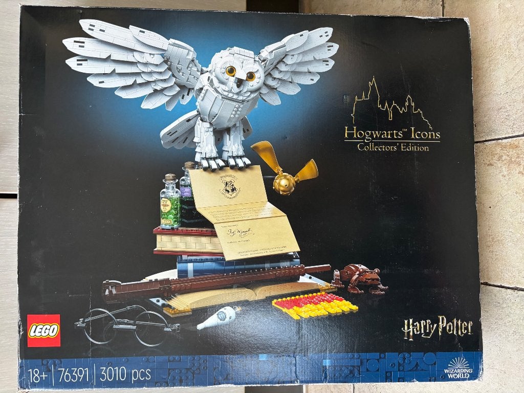 Lego 76391 Hedwig compleet, Gebruikt, Lego, Harry Potter, Ophalen of Verzenden