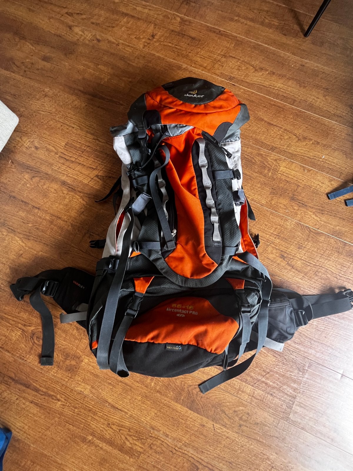 Deuter backpack Aircontact Pro 55+15 Trekking Rugzak, Overige merken, Gebruikt, 25 tot 40 cm, Ophalen of Verzenden