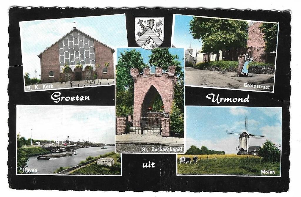 U95  Urmond, Verzenden, 1960 tot 1980, Gelopen, Limburg