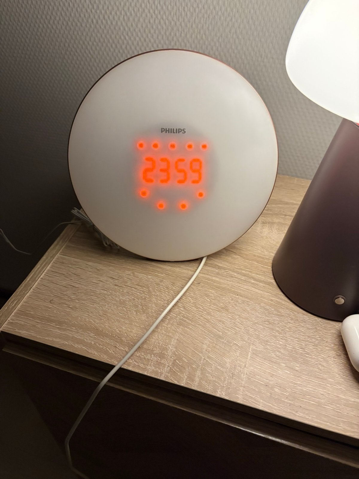 Philips Wake-up Light - Wekker met lichtsimulatie, Ophalen, Gebruikt, Digitaal