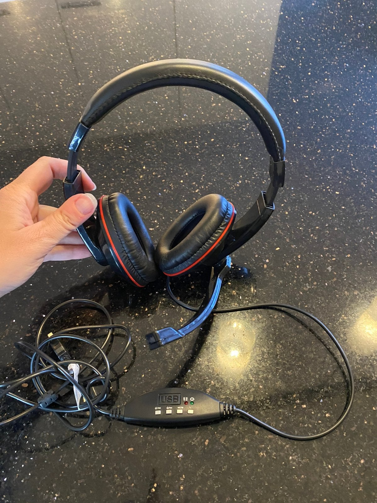 Headset met microfoon van Gembird, Computers en Software, Headsets, Gebruikt, Volumeregelaar, On-ear, Ophalen of Verzenden