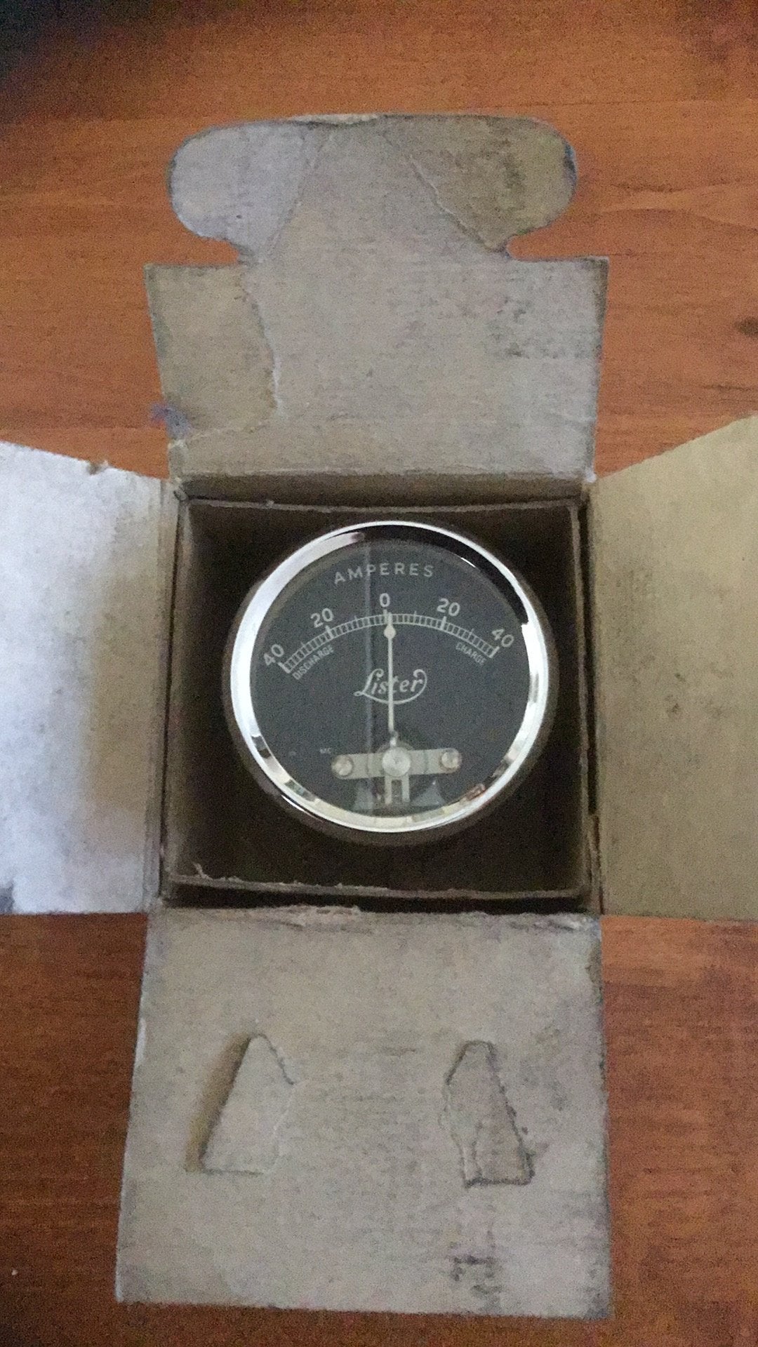 Lister Amp-meter NOS, Ophalen of Verzenden, Nieuw