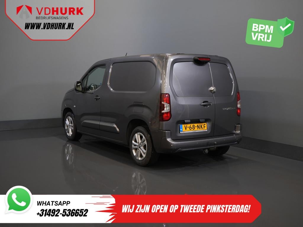 Toyota PROACE CITY 1.2 Turbo 130 pk Aut BENZINE 3Pers/ Stoel, Stof, Gebruikt, 1295 kg, 1199 cc