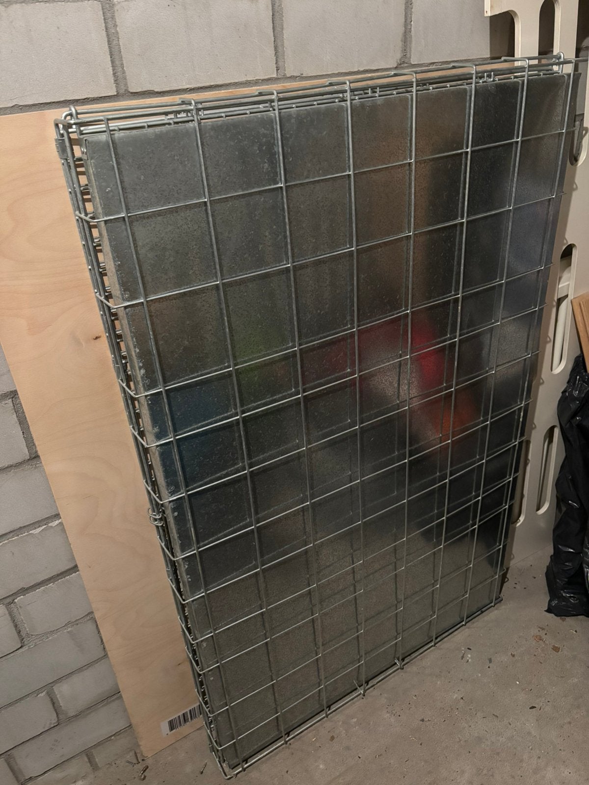 Honden bench gegalvaniseerd, Ophalen, Zo goed als nieuw