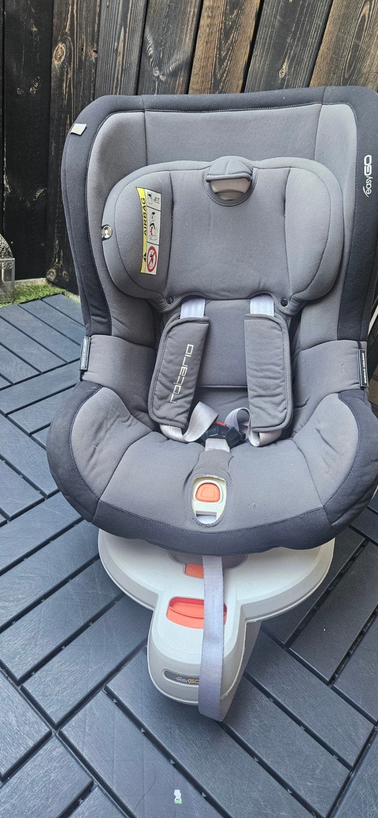 Autostoel 360 draaibaar, Verstelbare rugleuning, Gebruikt, 0 t/m 18 kg, Isofix