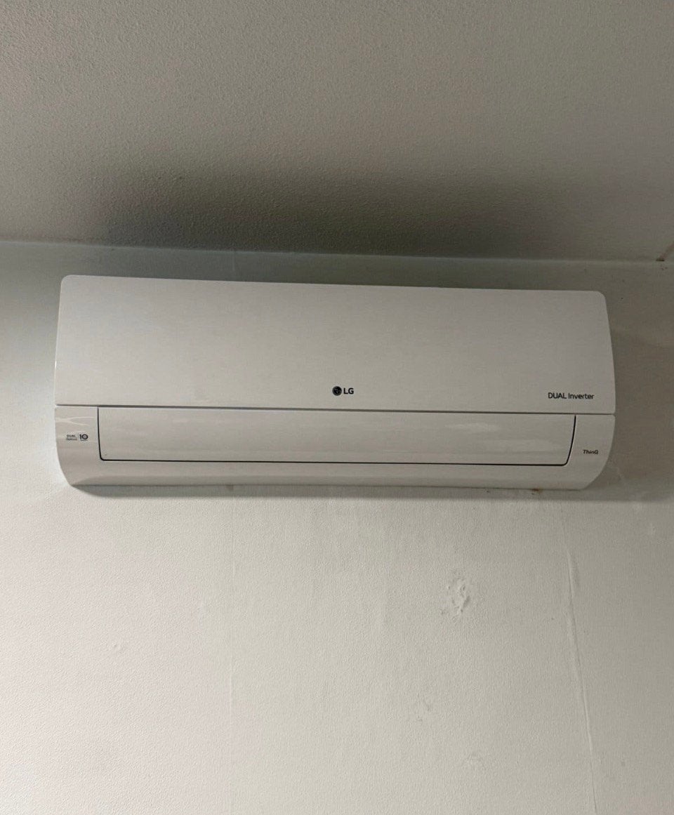 LG Split Airco - WZ09, Witgoed en Apparatuur, Ophalen, Zo goed als nieuw, Wandairco, 3 snelheden of meer