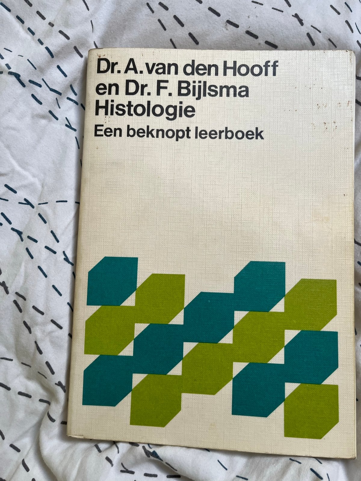 Histologie: Een beknopt leerboek - Dr. A. van den Hooff, Ophalen of Verzenden, Beta, Gelezen, WO