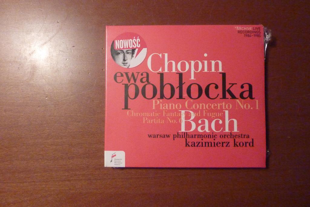 Ewa Pobłocka – Chopin. Bach. NIEUW, Ophalen of Verzenden, Romantiek, Nieuw in verpakking, Overige typen