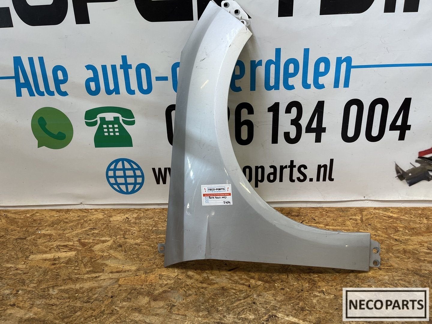 FORD FOCUS MK3 ZIJSCHERM SPATBORD RECHTS ORGINEEL, Gebruikt, -, -, Ophalen of Verzenden