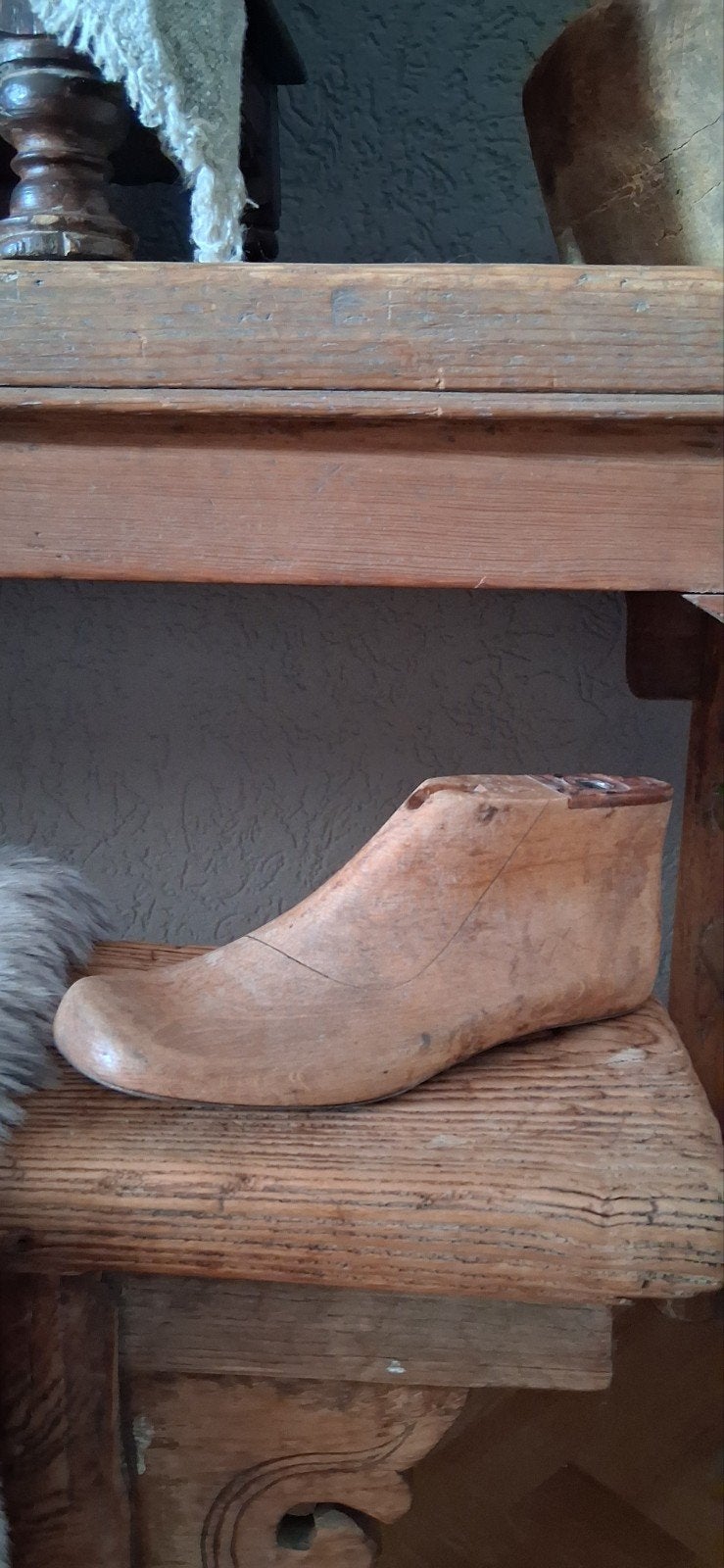 schoenmal/leest, Ophalen, Gebruikt, Hout, Brocante