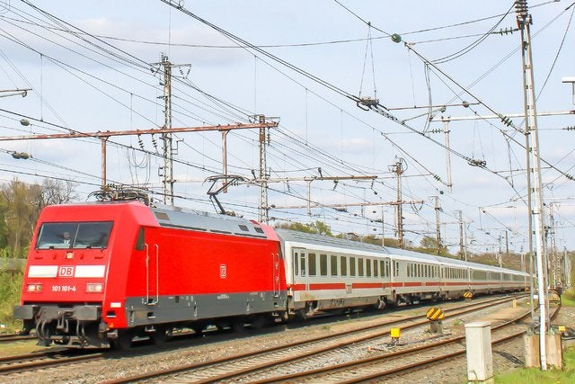 MARKLIN 34374 DB metalen INTERCITY loc serie 101 top, Dig., Wisselstroom, Locomotief, Nieuw, Ophalen of Verzenden