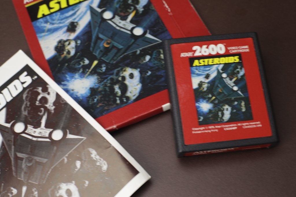 Asteroids (1988)  - Game voor Atari 2600, Spelcomputers en Games, Games | Atari, Gebruikt, Atari 2600, Racen en Vliegen, 1 speler