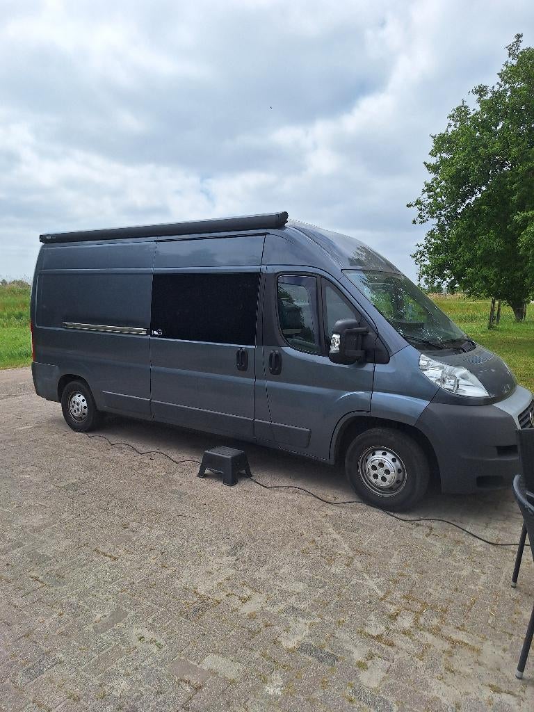 Te Koop Camper bus Fiat Ducato 2.4 multijet, Chemisch toilet, Buscamper of Camperbus, Fiat, Koelkast