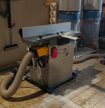 Vlak- vandiktebank Axminster trade AT260SPT + ONDERSTEL, Ophalen, Gebruikt, Elektrisch